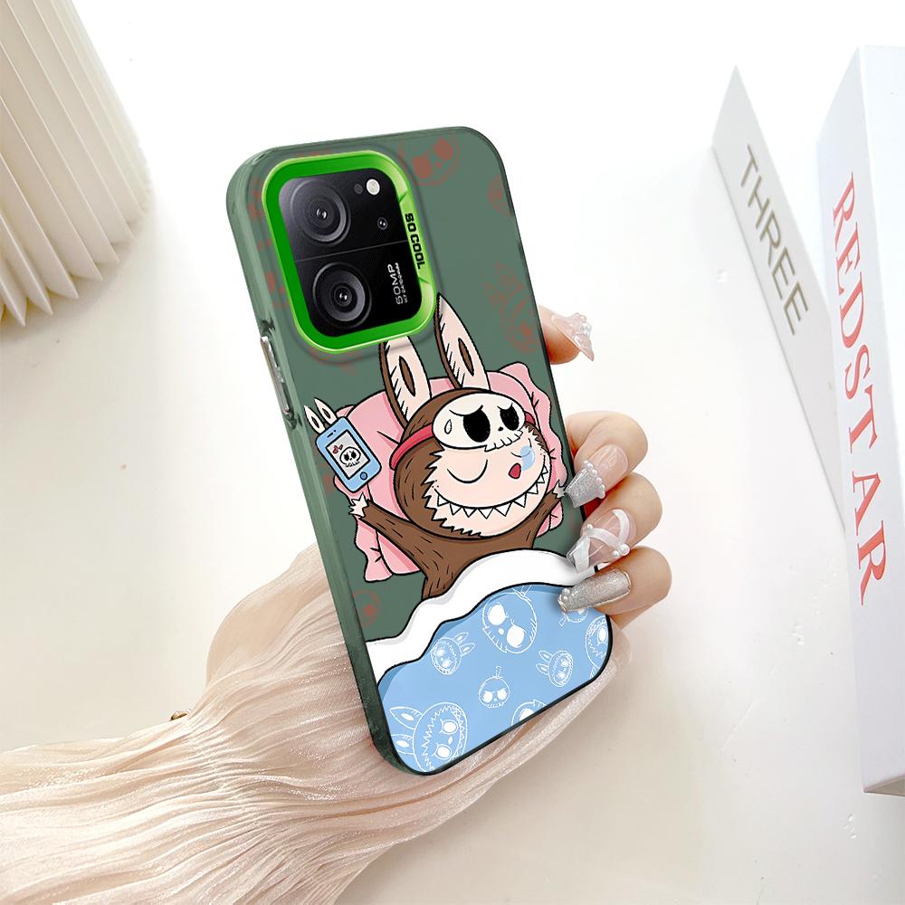 Gemaltes Muster Buntes Splitter-Doppelseitiges Hartschalen-Stoßfestes Anti-Fall-Telefongehäuse für Xiaomi Redmi Poco