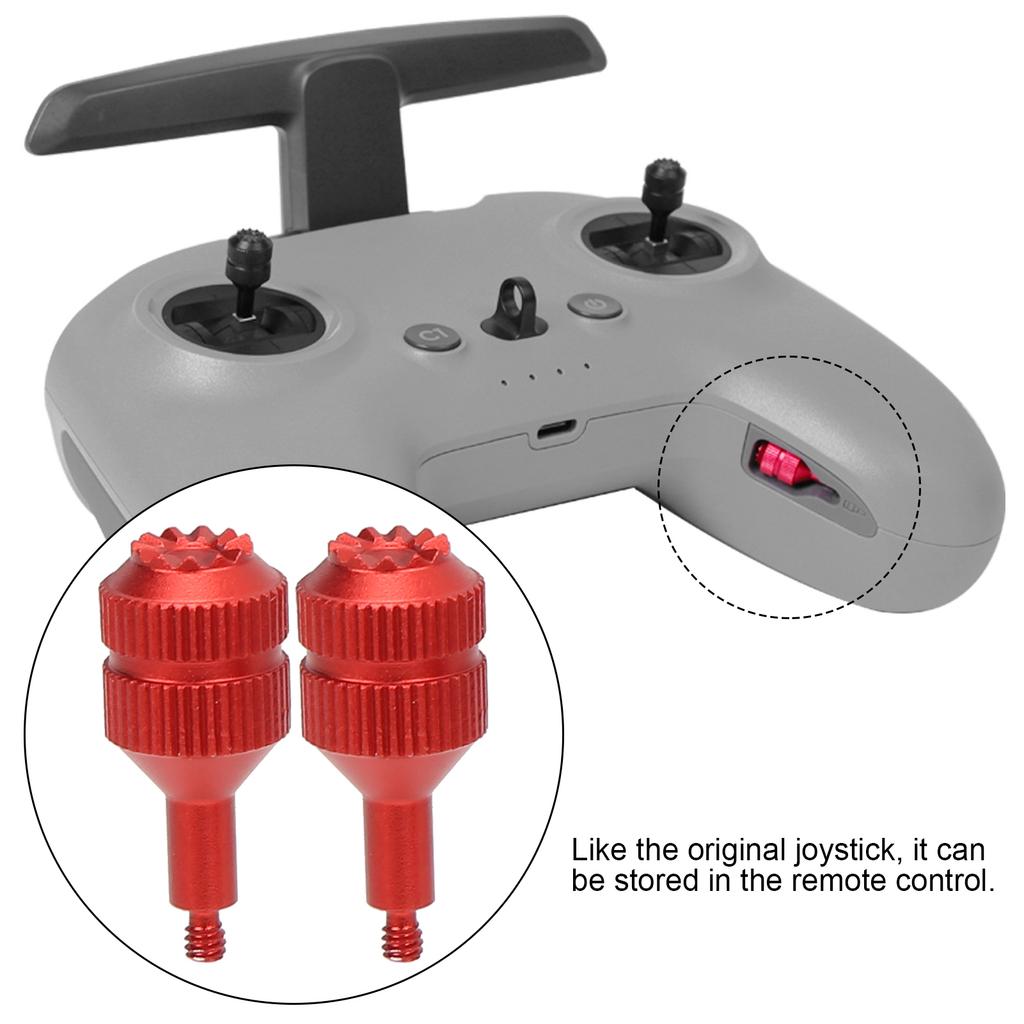2PCS Aluminum Controller Joysticks for    V2 Protector Remote Controller Rocker