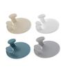 Power Plug Hook Strong Adhesive Oval Shaped Easy To Install Plug Wire Holder Hooks for Power Cords