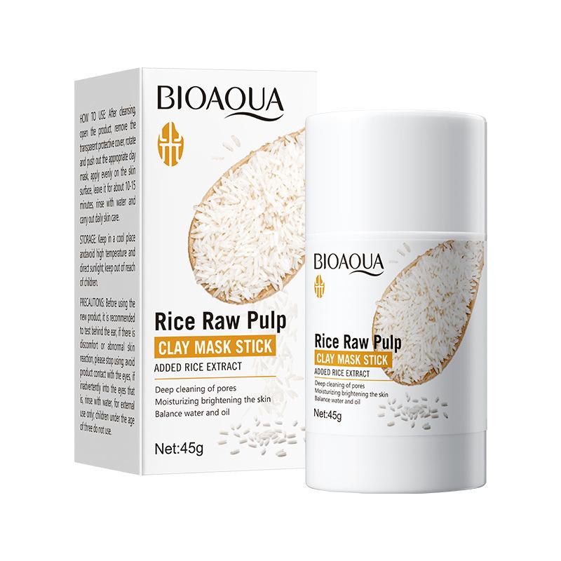 

Глубокое очищение, удаление акне, маска-стик с рисовой глиной для жирной кожи, очищение пор, натуральный уход за лицом 45g