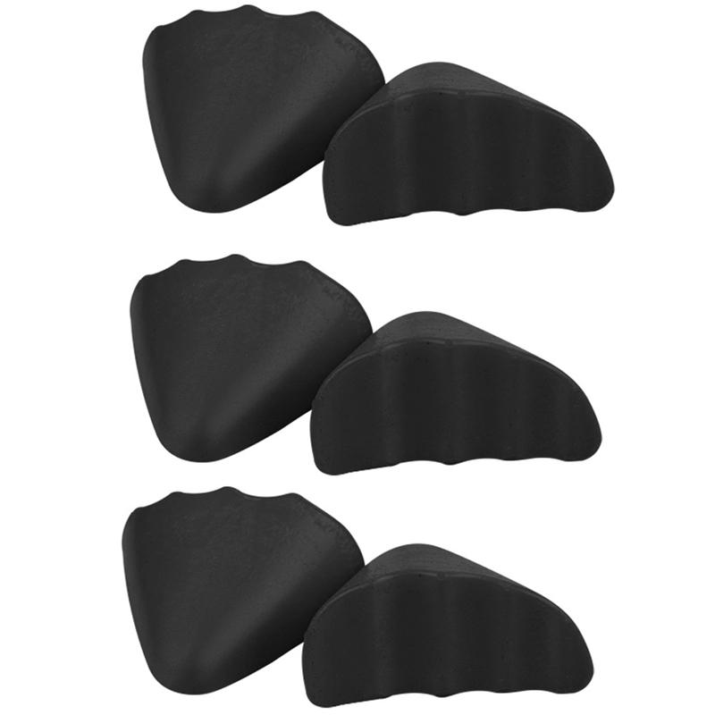2Pcs/6Pcs New Soft Anti-wear Toe Filled Shoe Insert Toe Plug Insert High Heels Pain Relief Protector Adjustable-size Pads