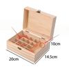 12/15/16/25 Slots Essential Oil Storage Box Durable Essential Oil Organizer  Travel Use
