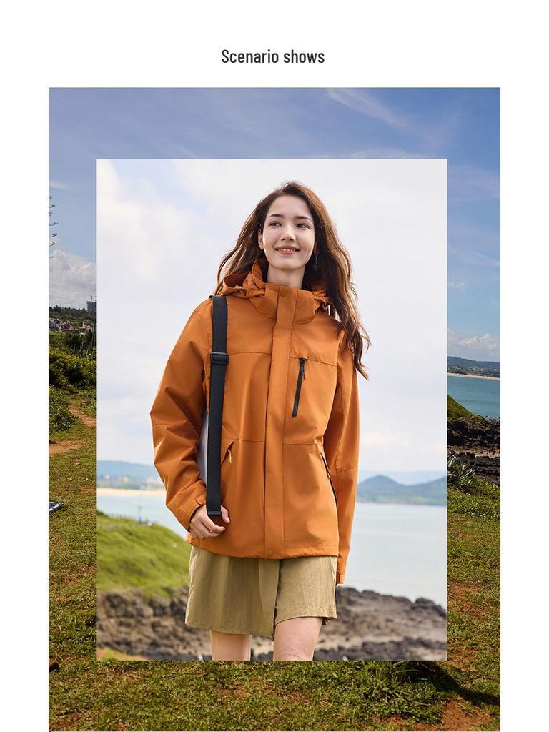 XPeng Custom Logo Ski Jacket Set: Anti-Static, Velvet-Lined, 3-in-1 Design