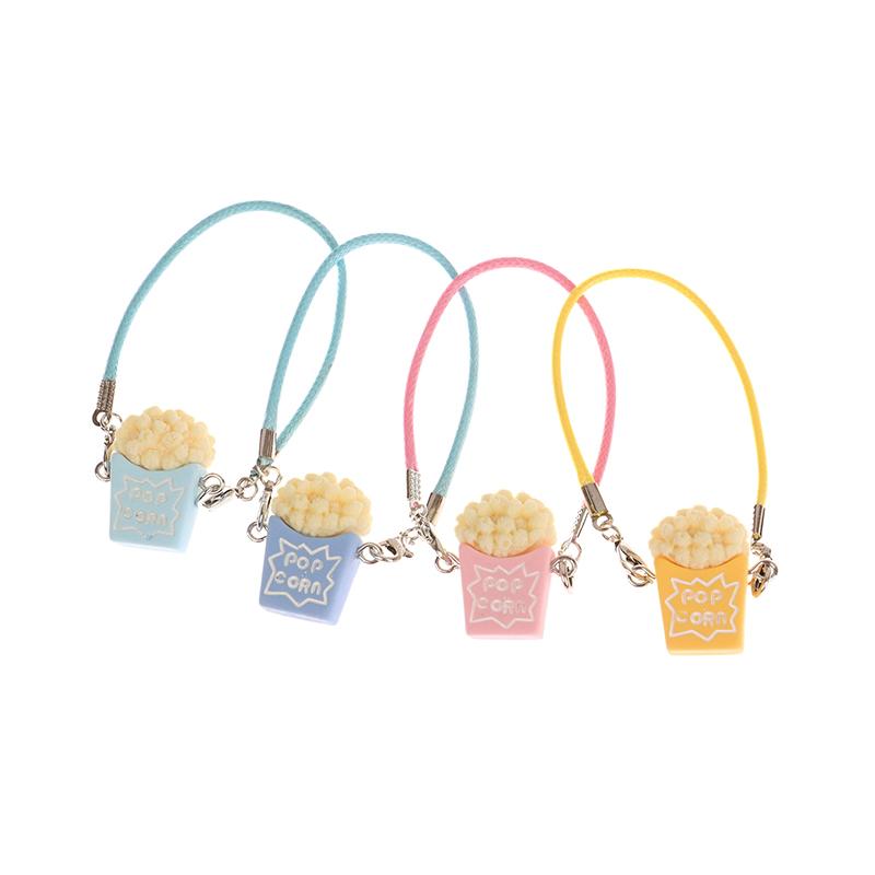 Mini Maison de Poupée Sac à Popcorn Sacs Bandoulière Poupées Décoration Suspendue Mignon Poupée en Peluche Labubu Décor Accessoires Jouets pour Enfants
