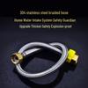 304 Stainless Steel Hot/Cold Water Supply Hose