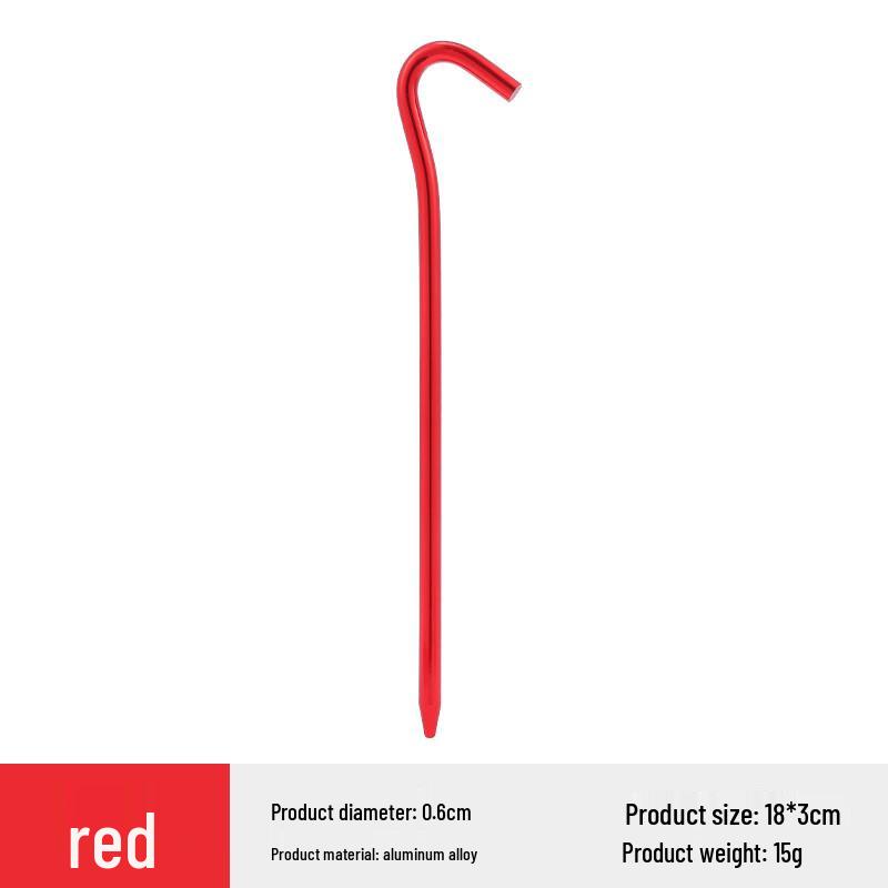 OEING Aluminum Alloy Tent Pegs 23 Pieces