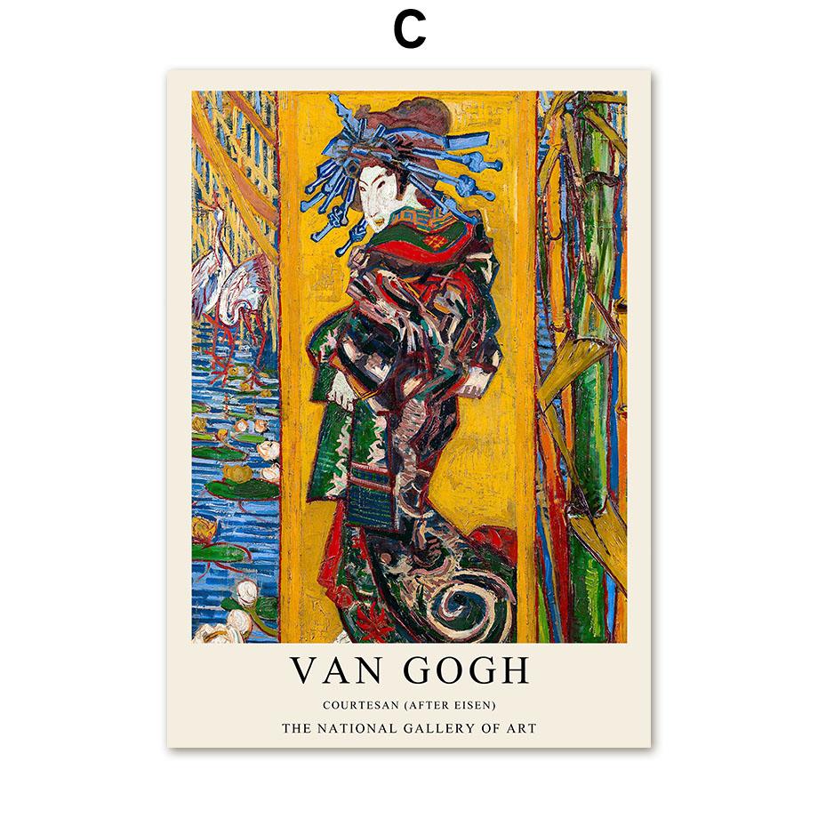 

Сад морской пейзаж ферма ромашка живопись Ван Гог масляные работы Национальная галерея художественный постер и принты настенная картина для декора гостиной 21x30cm No Framed