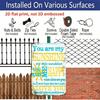 2D Flat Decorative Signs and Plaques Creative Aluminum Sign You Are My Sunshine Sign Wall Decor Metal Sign for Home Bathroom Restaurants Kitchen