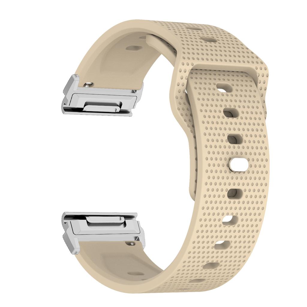 26 22mm Quick Fit Silicone Watch Strap For Garmin  Fenix 8/5/5X/5XPlus/6/6X Pro/7/7x/Forerunner945 925 Sports Band Metal Adapter