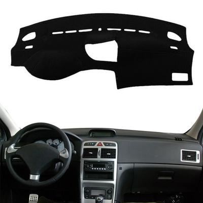 Auto Styling Armaturenbrettmatte Für Peugeot 307 307SW 307CC 2002-2007 2008 Armaturenbrett Abdeckung Polster Matte Armaturenbrett Sonnenschutz Schutz Teppich Zubehör