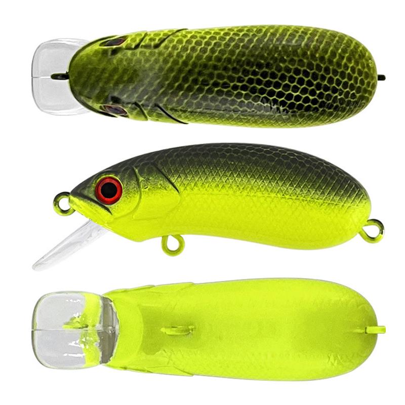 1Pcs Japan Model Minnow Fishing Lures Floating Bass Pike Carkbait Wobblers Swimbait Professional Bait