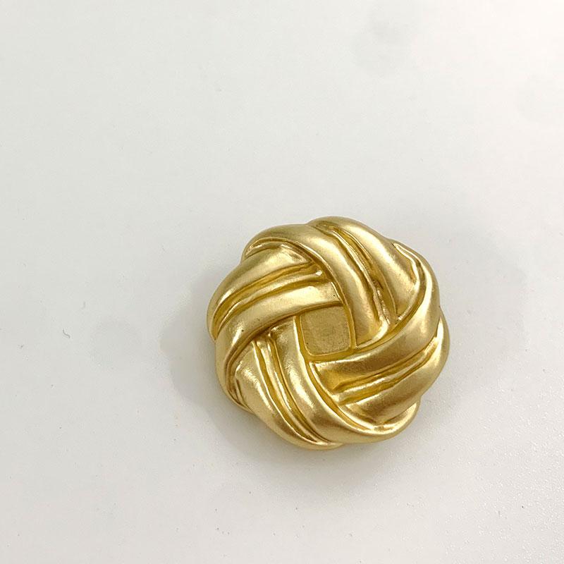 Vintage Metal Buttons For Clothing Designers Diy Crafts Supplies Jacket Embellishment Garments Glitter Sewing Accessories 10pcs