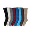 Boots Are Still Cotton Stacking Socks, Relief Hollow Calf Socks, Warm Knitted Retro Gray Heavy Industry Long Tube