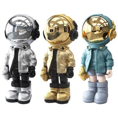 Nordic Style Astronaut Statue Spaceman Resin Great Gift Creative Collectible Figurine Art Toys for Desktop Decoration Home Decor