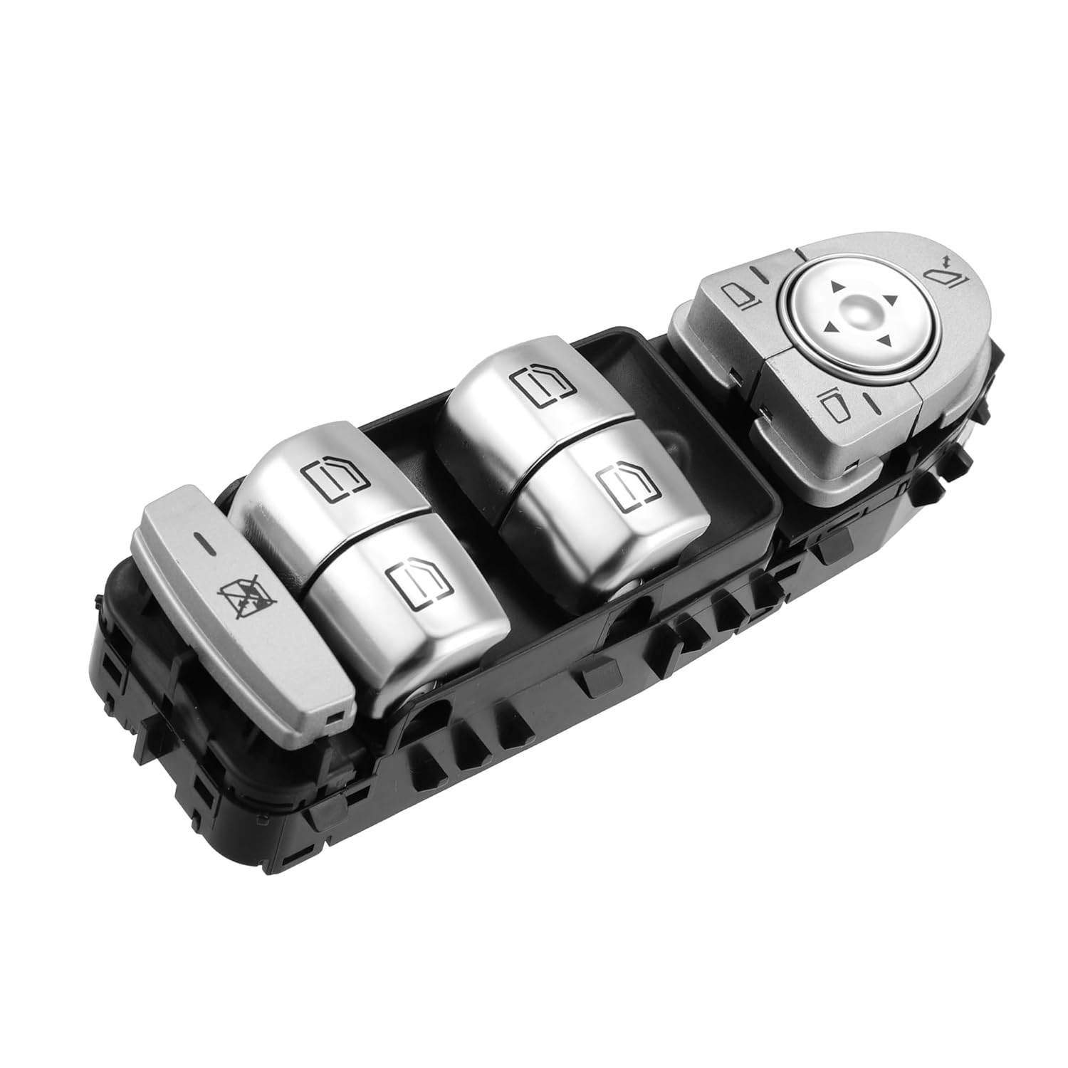 

Power Window Switch, Front Left Driver Side Window Control Switch No.A2229056800 for Mercedes-Benz C300 2015-2020 Silver Tone, 1 Pc