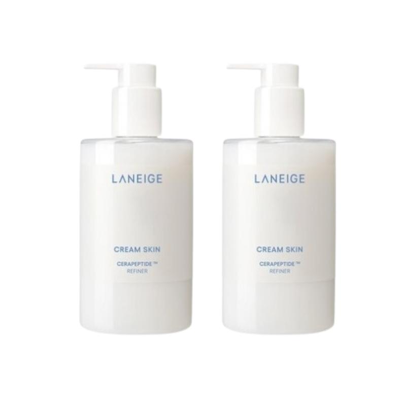 LANEIGE Cream Skin Refiner 320ml - Korean Hydrating Toner & Moisturizer, Deep Hydration for Dry Skin, Best for Sensitive Skin