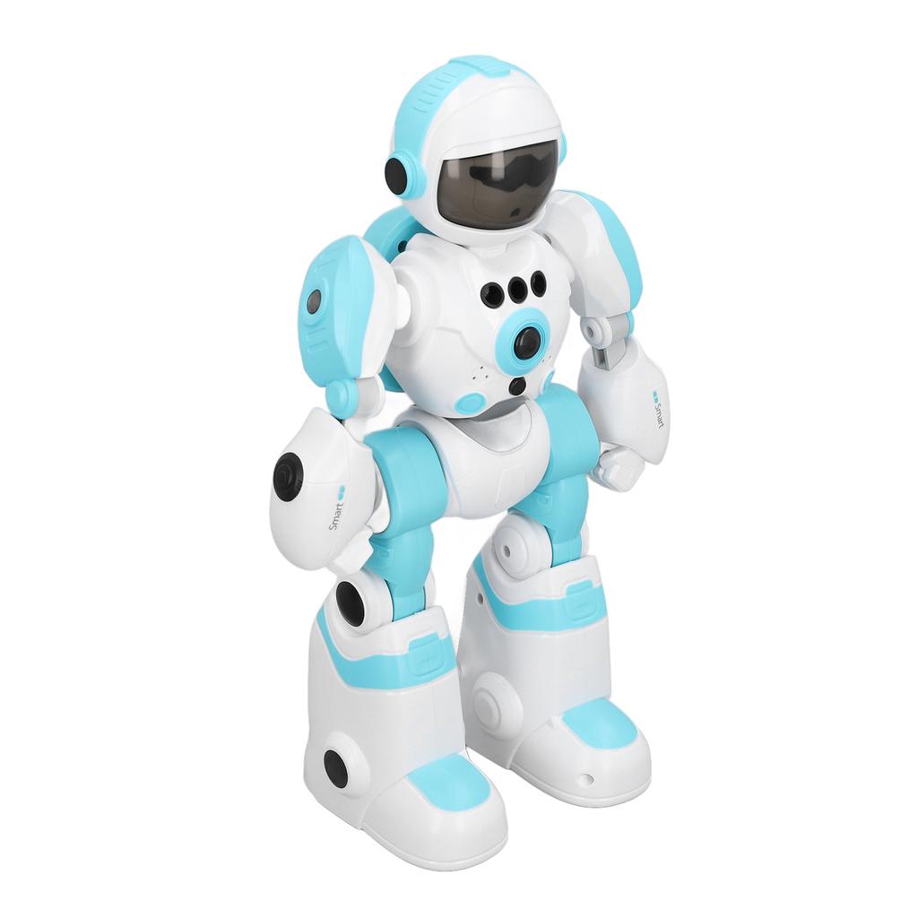 Children Remote Controlled Robot Toy with     Voice Changing Modes Colorful Light Intelligent Programmable Robot