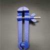 Compact Handheld Mini Bench Vise Pliers with Fixed Clamp, Cast Steel