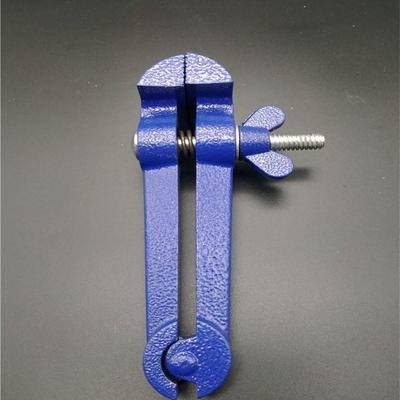 Compact Handheld Mini Bench Vise Pliers with Fixed Clamp, Cast Steel