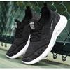 Fashion 2024 New Men's Shoes, Casual Knitted Fabric, Breathable Running Shoes, Trendy Sports Shoes, Men's