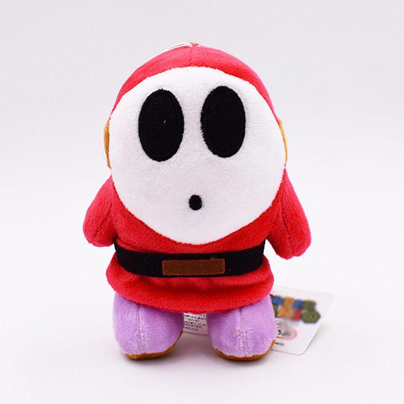 Super Soft Shy Guy Plush Doll Figure From Super Mario Bros 15cm