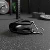 Curved Weight Holder Heavy Duty Barbell Hook Attachment Steel Construction