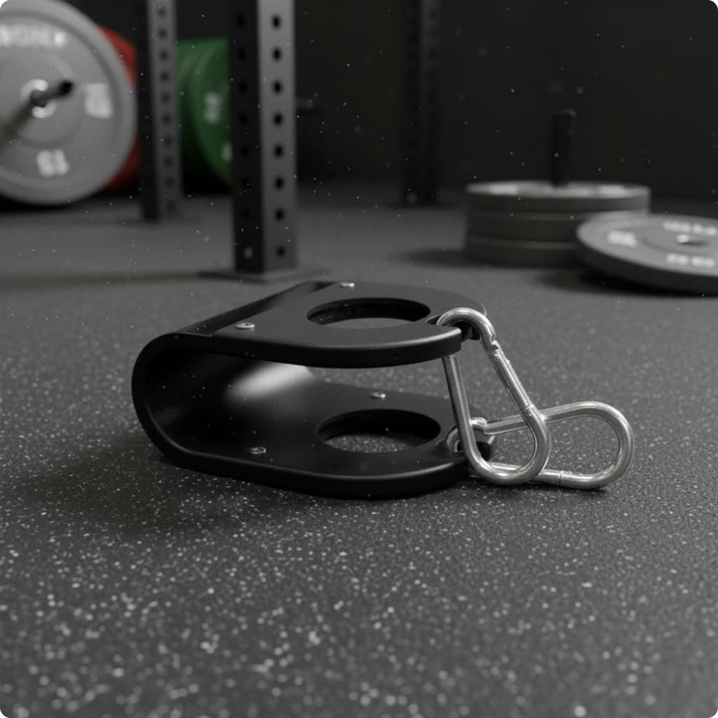 Curved Weight Holder Heavy Duty Barbell Hook Attachment Steel Construction