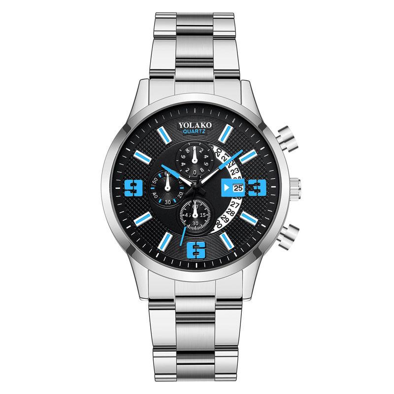 Watches Men'S Leather Watches, Fashion Men'S Casual Business Quartz Watches, Batch