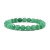 Bracciale in Pietra da 8mm Pietra Vulcanica Pietra Occhio di Tigre Cristallo Rosa Bracciale Elastico