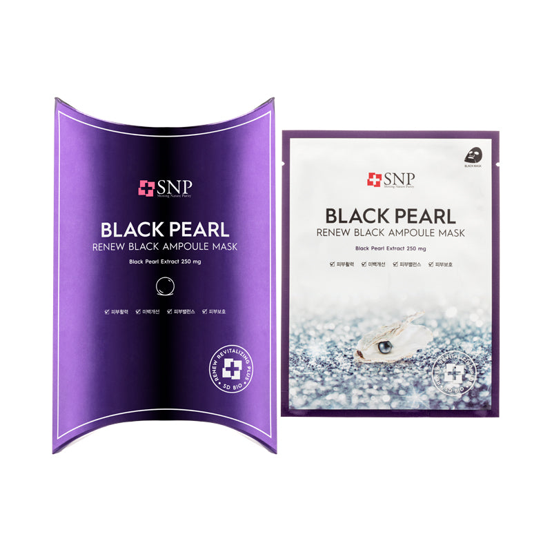 Black Pearl Renew Black Ampullenmasken-Set 25 ml x 10 Stück