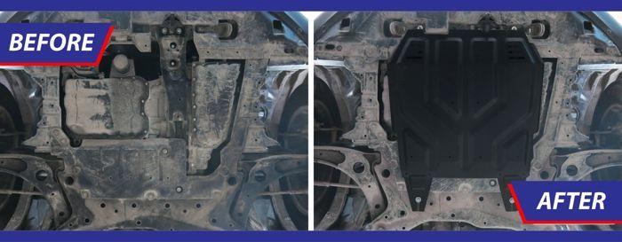J&J AUTOMOTIVE | Protection Sous Moteur Acier Pour Citroen C4 Aircross 2012-2016