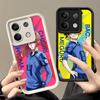 Phone Case for Xiaomi Redmi Note 15 14 13 Pro Plus Anime Blue L-Lock Desgin Shell 12S 11 11S 11T 5G 14S Soft Silicone Funda