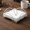 Modern Metal Napkin Holder Flat Design Napkin Tray Iron Art  Tissue Rack  Restaurants Use