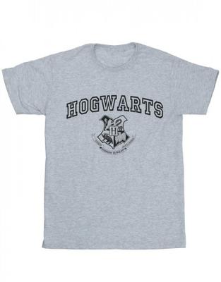 Girls Hogwarts Crest Cotton T-Shirt