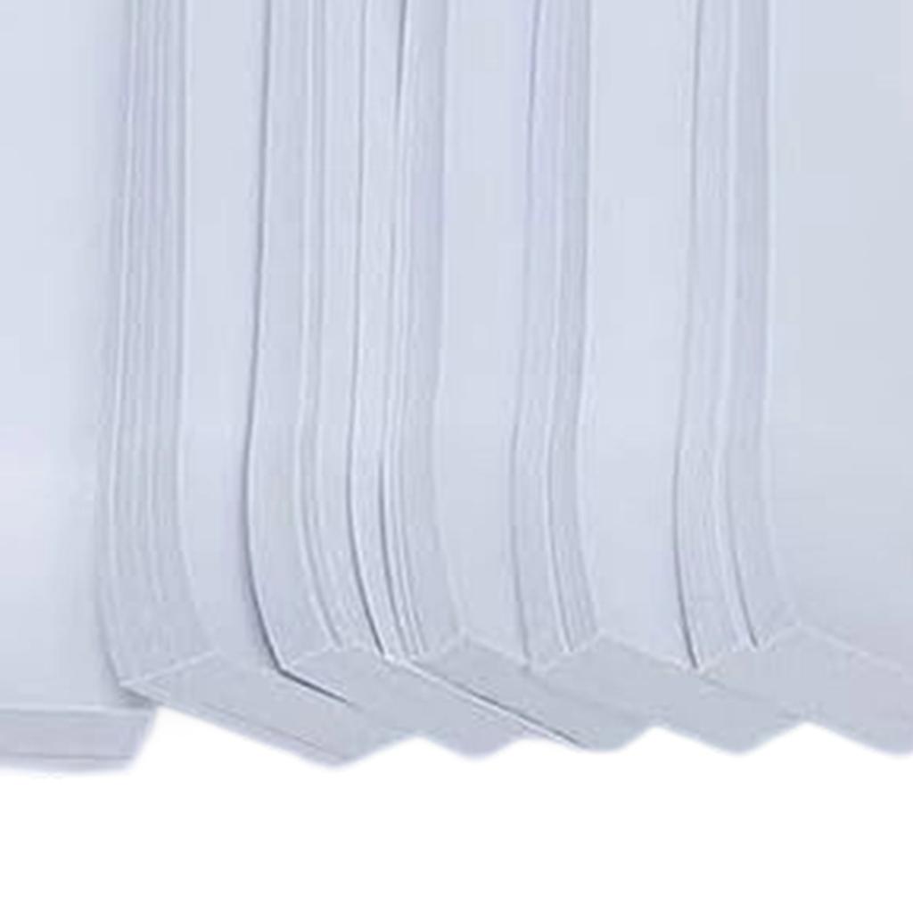 300 kusů Pásky na svazování hotovosti Samolepicí papírová páska na balení peněz Pásky na bankovky pro bezpečnou organizaci měny