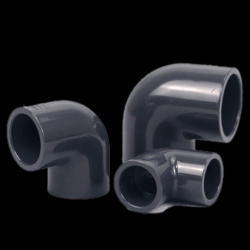 Taizhu UPVC 90-Degree Right Angle Water Supply Pipe Elbow Fitting