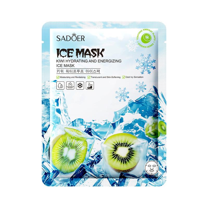 Strawberry Hydrating Ice Mask,Moisturizing and Hydrating Ice Sheet Mask,Refreshing and Hydrating,Suitable for All Skin Types