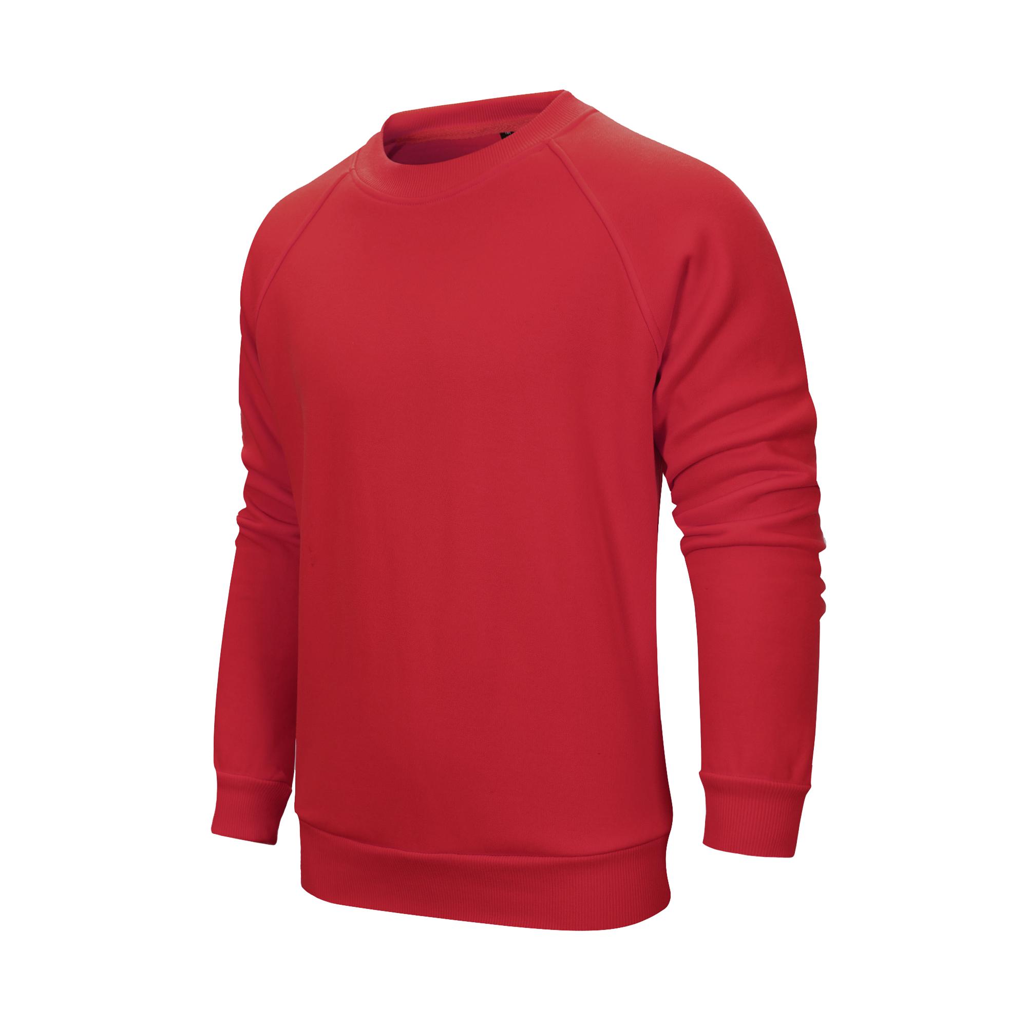 

Мужские свитера с длинными рукавами, ретро-толстовки с круглым вырезом, однотонные, удобные, теплые, повседневная одежда на осень-зиму L красный