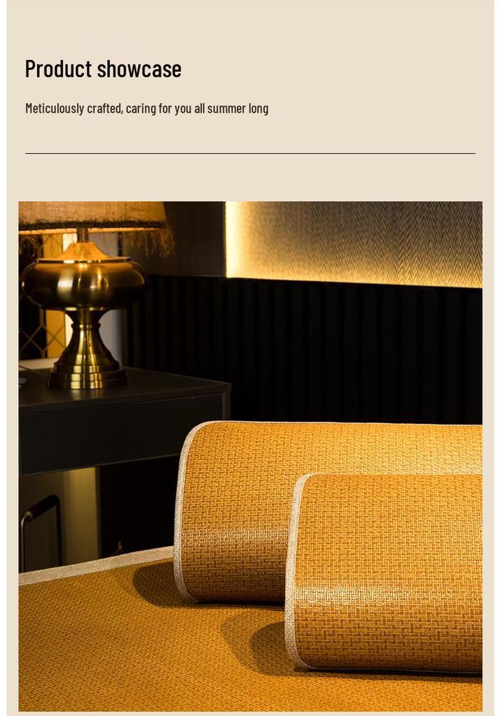 Original 2026 Rattan Pillow Mat: Breathable, Non-slip, Natural Summer Pillow for Adults
