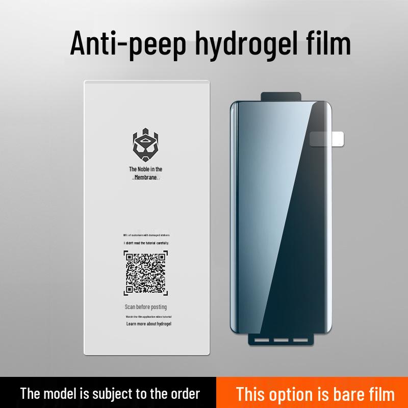 

OnePlus 13/Ace2 13T Гидрогелевая антиподглядывающая закаленная защитная пленка на весь экран For OnePlus 8T