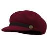 New fashion wool beret women's autumn and winter hat foreign gas cap adjustable versatile mother octagonal hat