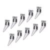 10PCS Welder Soldering Iron Tip Head 45 Degrees  Elbow Adjustable Welder Smoothing Tip Head Replacement