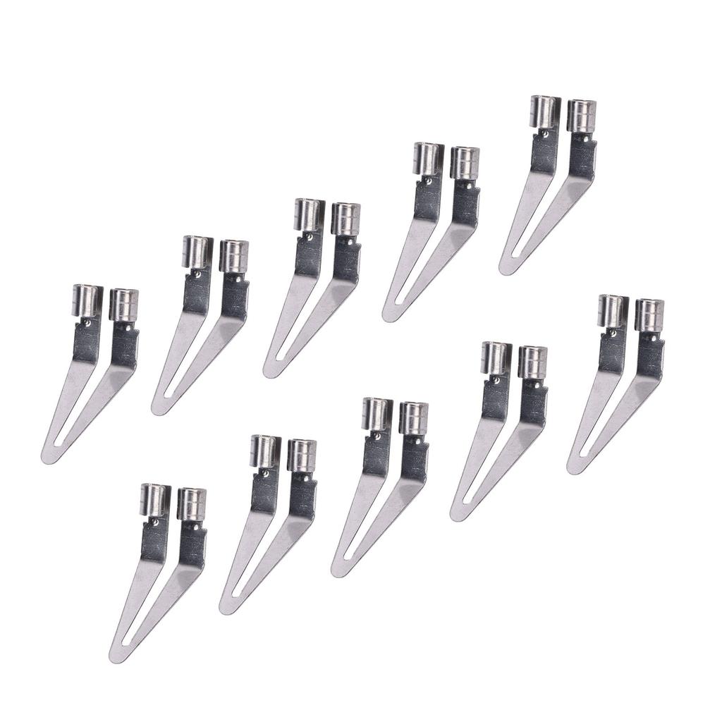 10PCS Welder Soldering Iron Tip Head 45 Degrees Elbow Adjustable Welder Smoothing Tip Head Replacement