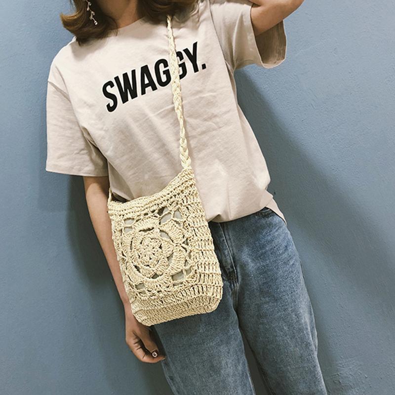 Женские соломенные сумки — фото 7