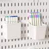 Neat Plastic Pegboard  Desk Organizer with Multiple Accessories for Home Office, Craft Room and Garage Display