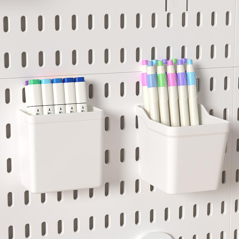 Neat Plastic Pegboard  Desk Organizer with Multiple Accessories for Home Office, Craft Room and Garage Display