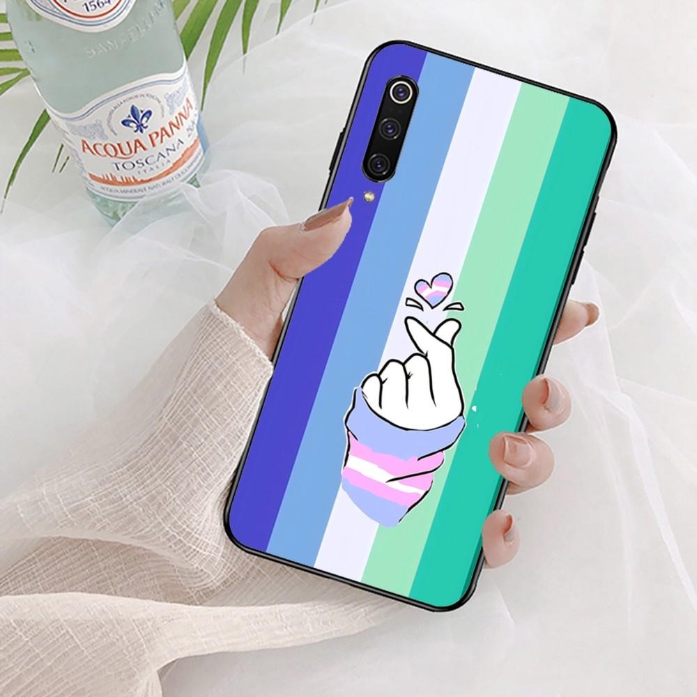 T-Transgender Love Phone Case For Xiaomi Mi 5X 8 9 10 11 12 Lite Pro 10T PocoX3pro PocoM3 Note 10 Pro Lite