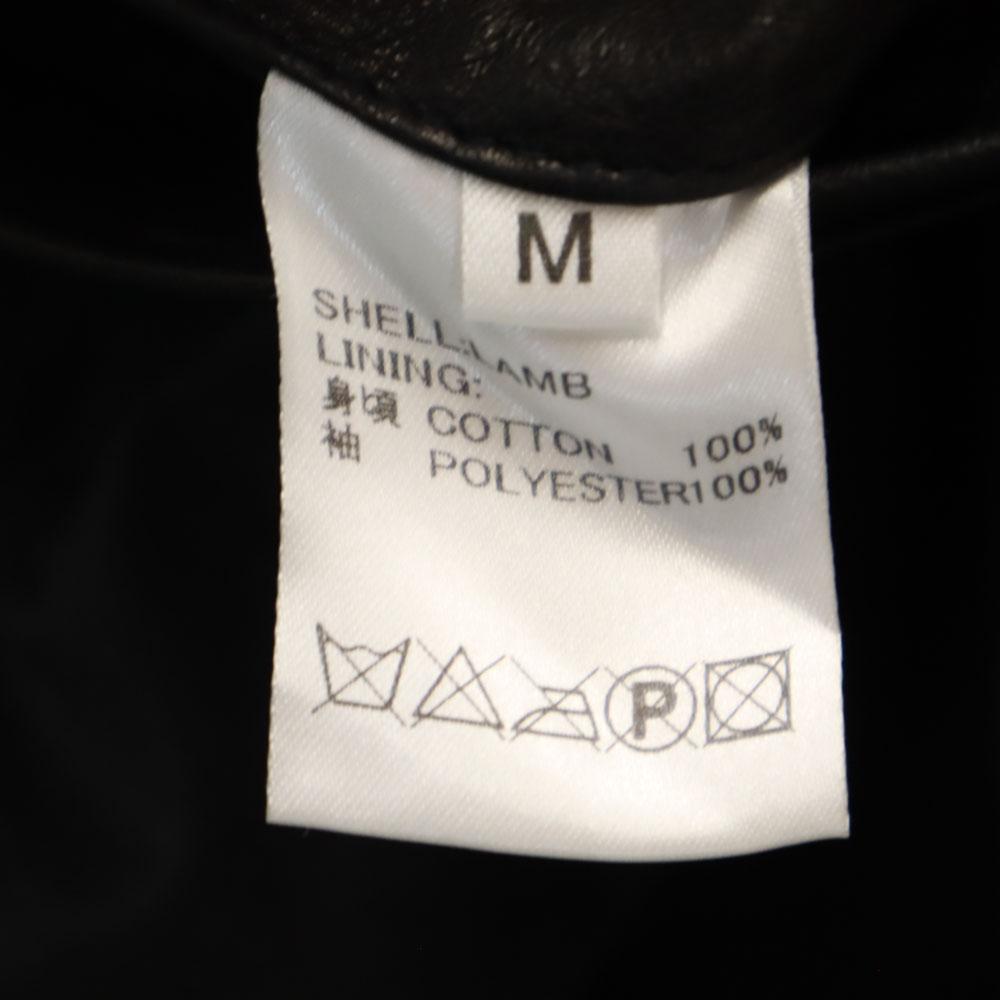 Jachetă de piele OTAGIRA M negru Bărbați Folosit