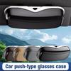 ABS Estuche para Gafas de Visera de Coche Portagafas de Sol Premium para Coche Caja de Protección para Gafas Automóvil