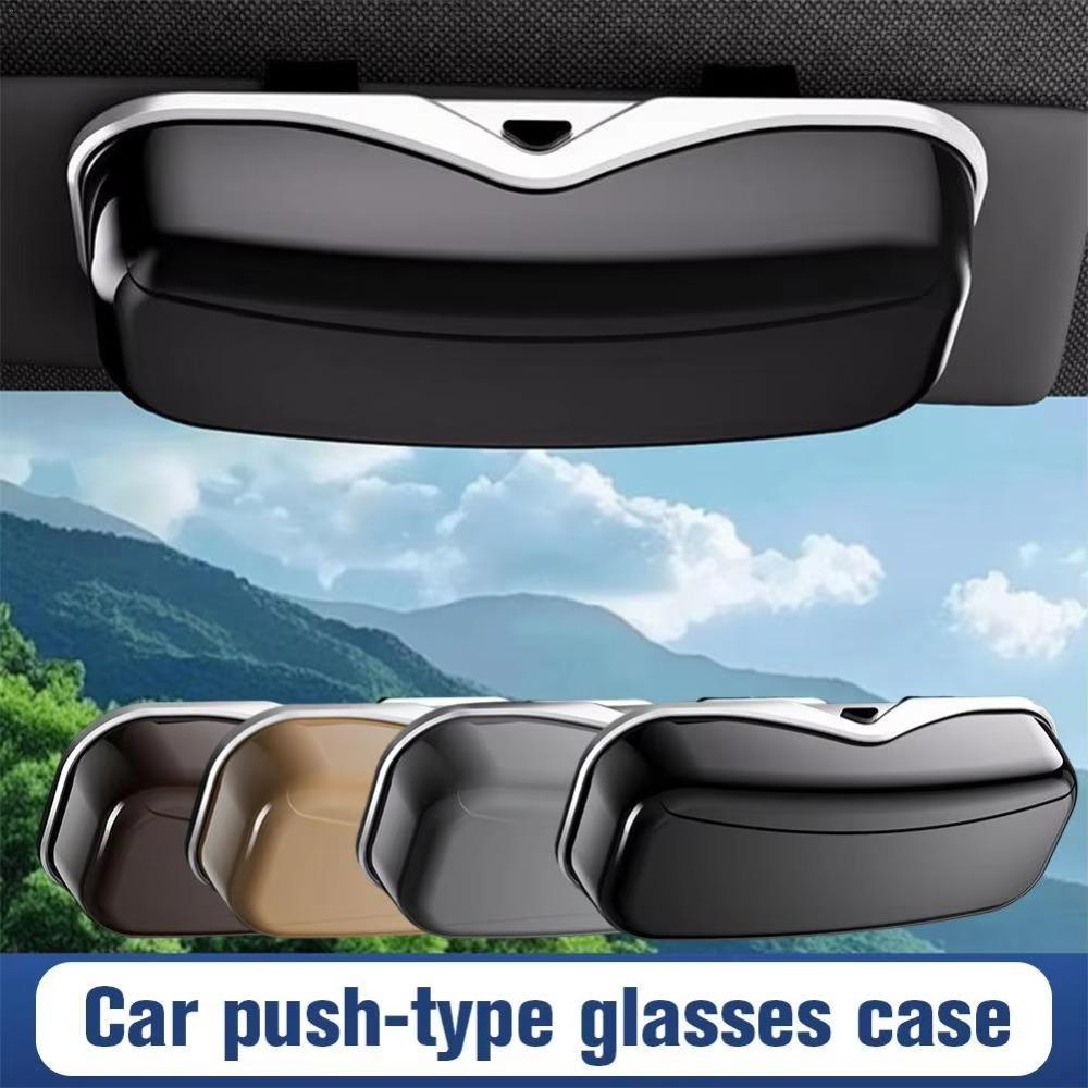 Custodia Premium per Occhiali da Parasole per Auto Interno in Floccato Porta Occhiali da Sole per Auto Accessori Interni Auto